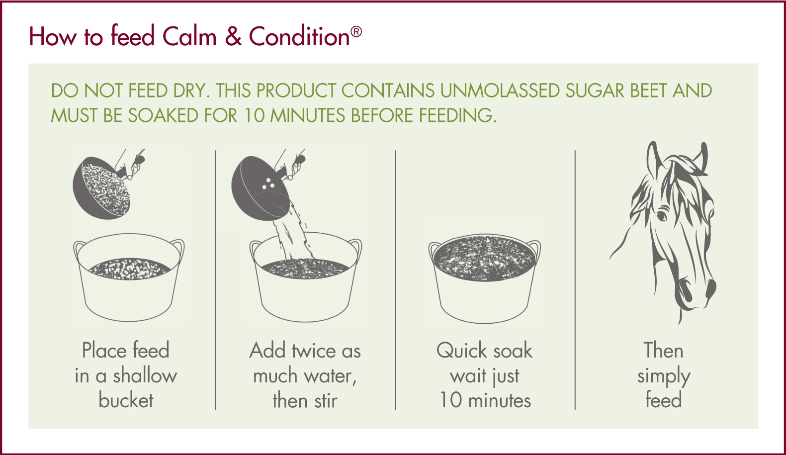 ALLEN & PAGE CALM & CONDITION 20KG-8177