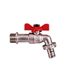 PLASSON BRASS BIB TAP 0.75"-0