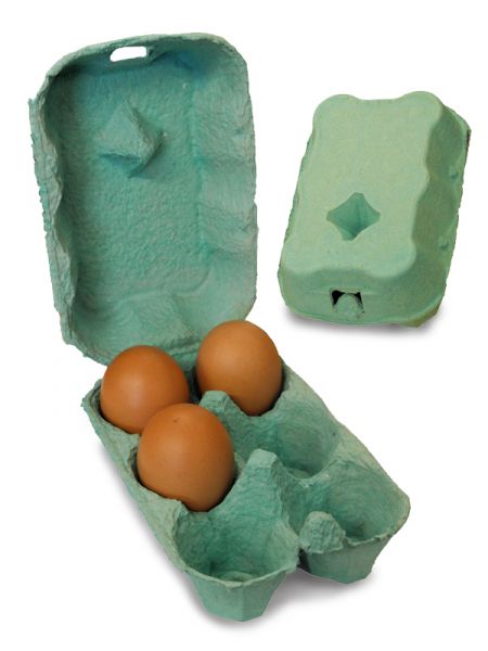 EGG BOX GREEN ( 6 EGG )-0