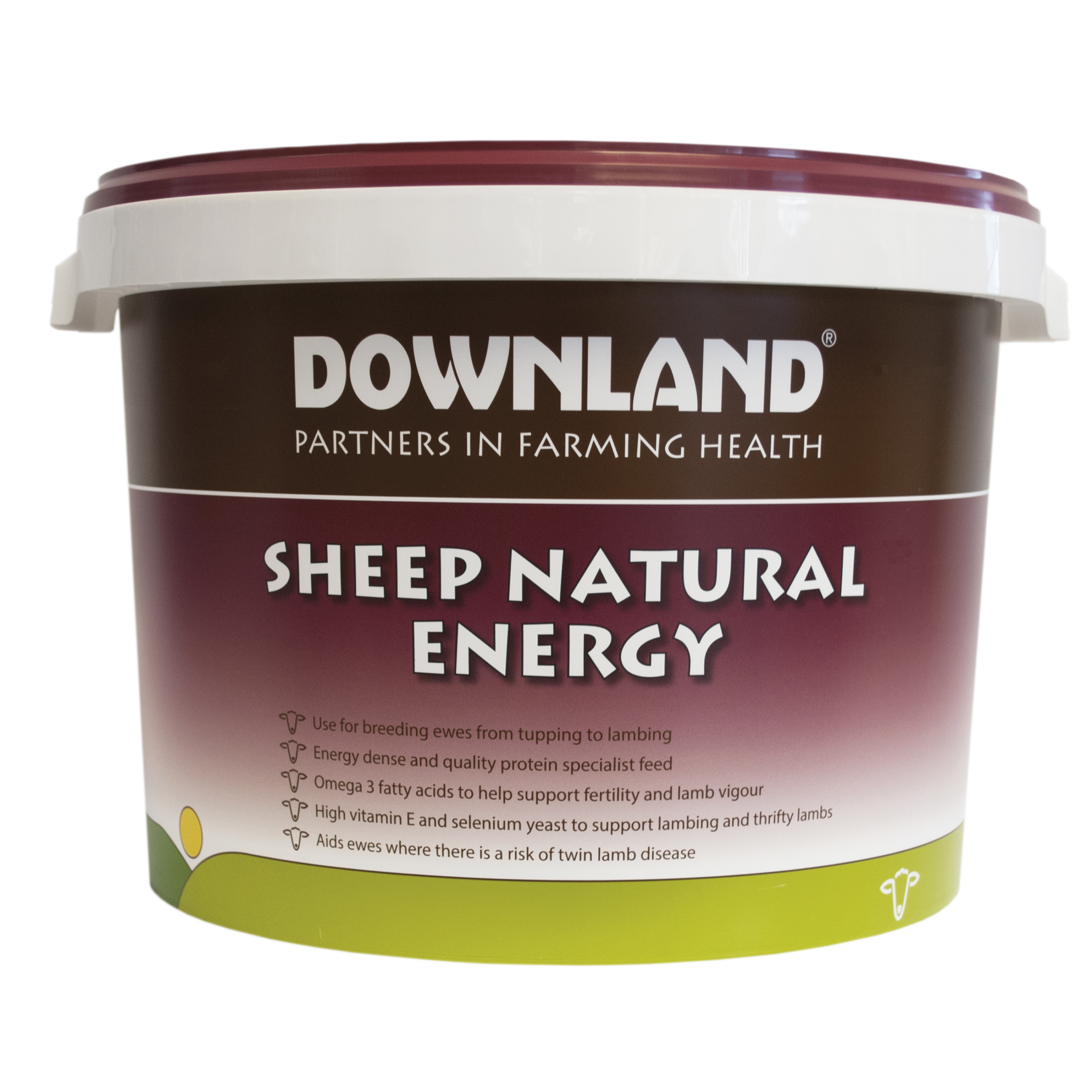 DOWNLAND SHEEP NATURAL ENERGY BUCKET 25KG-0