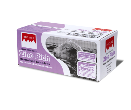 ROCKIES ZINC RICH SALT LICK 2 X 10KG -0