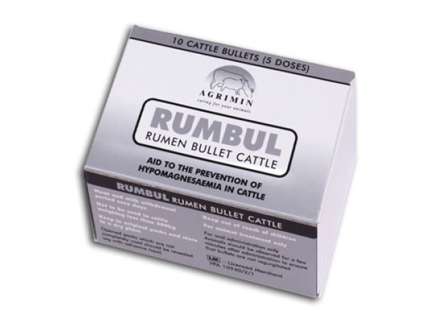 AGRIMIN RUMBUL CATTLE BOLUS-0 AGRIMIN RUMBUL CATTLE BOLUS-0