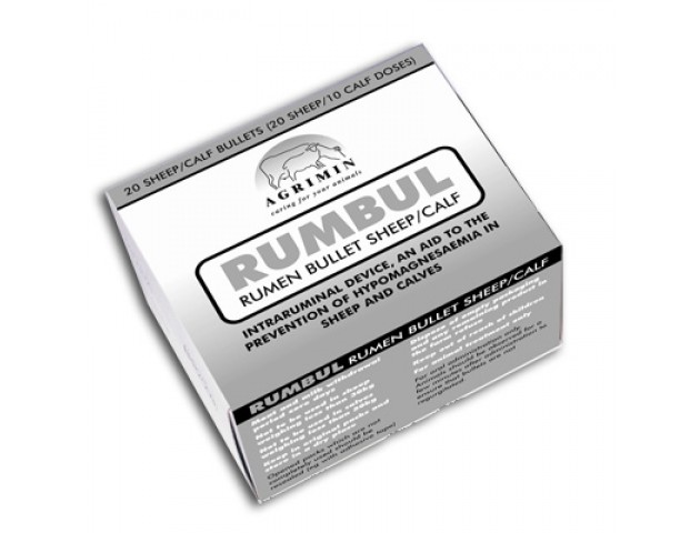 AGRIMIN RUMBUL SHEEP/CALF BOLUS-0 AGRIMIN RUMBUL SHEEP/CALF BOLUS-0