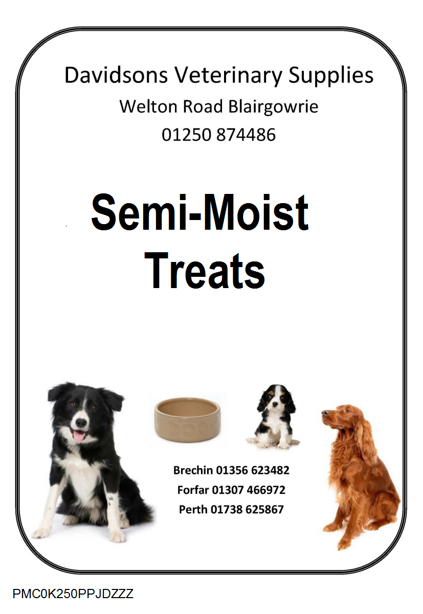 DAVIDSONS SEMI MOIST TREATS 250G-1587 DAVIDSONS SEMI MOIST TREATS 250G-1587
