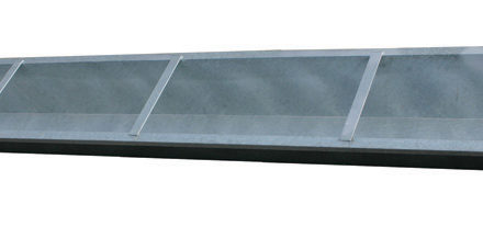SHEEP STEEL FEED TROUGH 9'-0