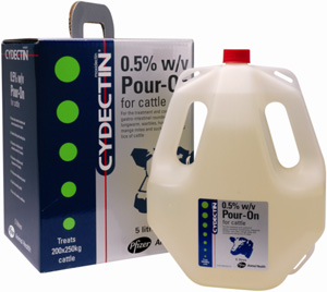 CYDECTIN CATTLE POUR ON 2.5L-0