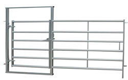 10' 6 RAILED HURDLE C/W 1050MM DIVERTER GATE-0