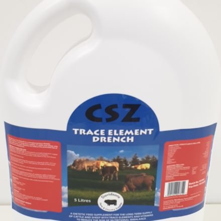 DAVIDSONS CSZ TRACE ELEMENT DRENCH 5L-0