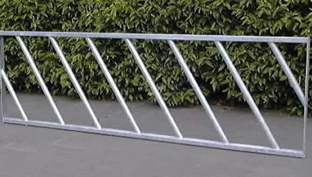 9'9" DIAGONAL FEED FENCE PLATE ENDS-0