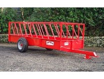 PORTEQUIP CATTLE FEED TRAILER 20' x 6' ( FT206 )-0