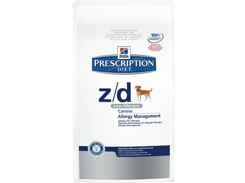 HILLS PRESCRIPTION DIET CANINE Z-D 10KG-0