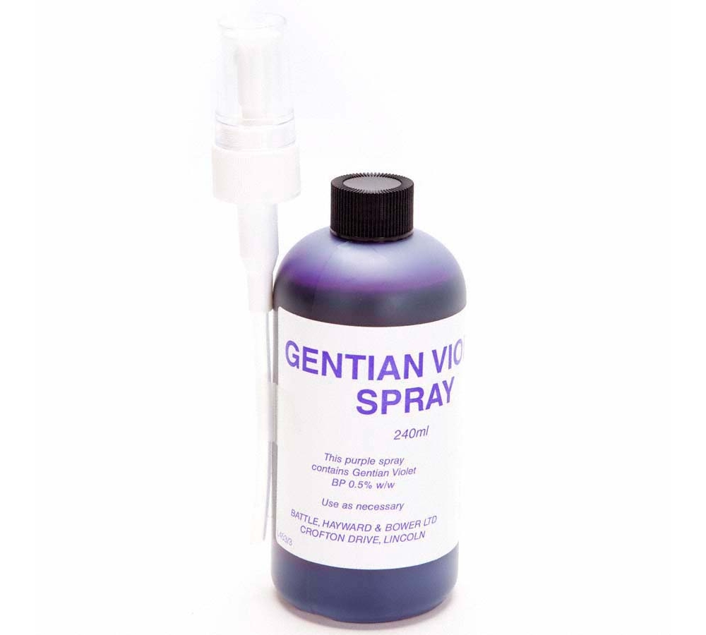 GENTIAN VIOLET SPRAY 240L-0 GENTIAN VIOLET SPRAY 240L-0