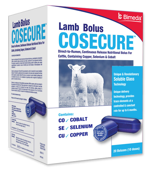 COSECURE LAMB BOLUS 50 BOLUS-0