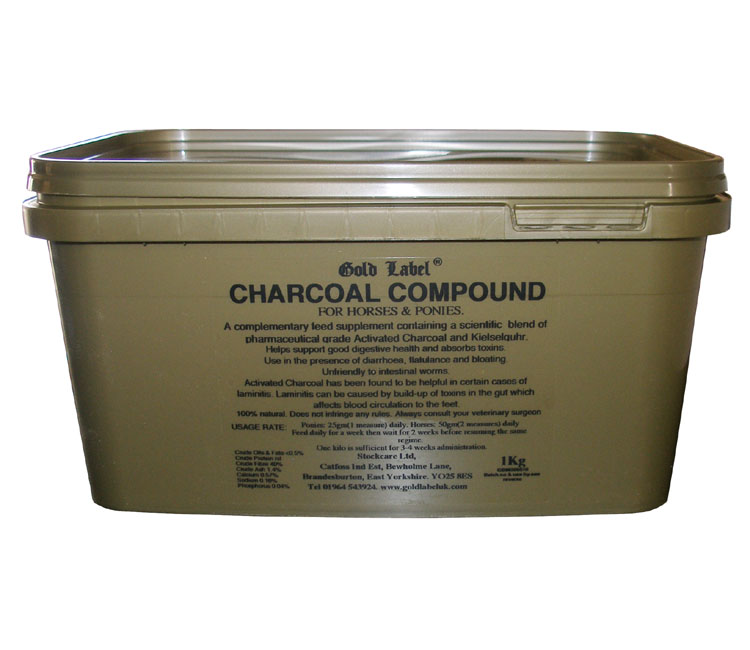 GOLD LABEL CHARCOAL COMPOUND 1KG-0