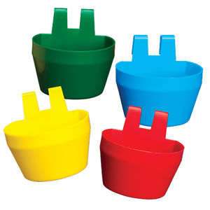 CAGE CUPS PLASTIC YELLOW-0