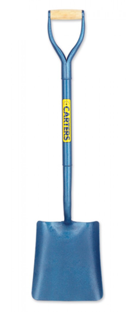 CONTRACTORS BLUE HANDLE SHOVEL-0 CONTRACTORS BLUE HANDLE SHOVEL-0