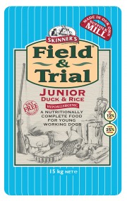 SKINNERS FIELD & TRIAL JUNIOR DUCK & RICE 15KG-0