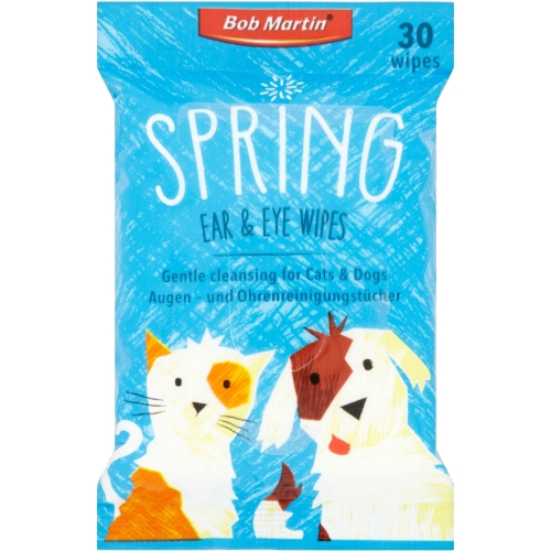 BOB MARTIN EAR & EYE WIPES 30 PACK-0