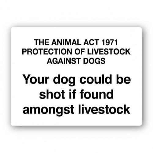 FARM SIGNS - CAUTION DOGS-0 FARM SIGNS - CAUTION DOGS-0