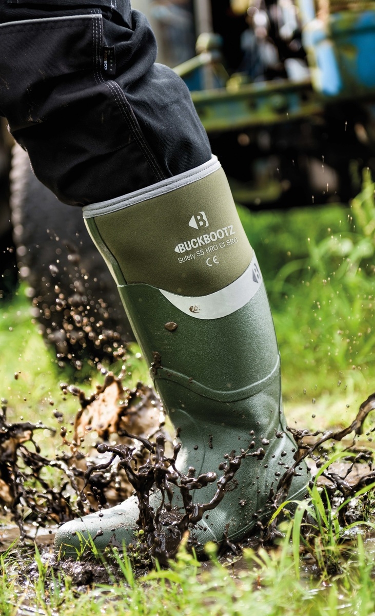 BUCKLER BUCKBOOTZ SAFETY WELLINGTON BOOTS-8290