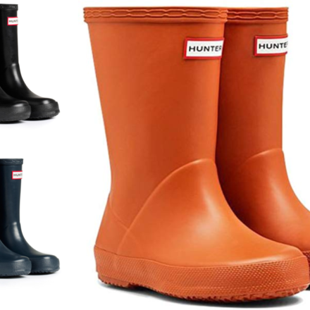 HUNTER KIDS FIRST WELLINGTON BOOTS-0