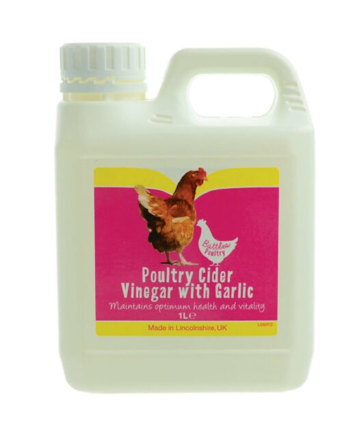 BATTLES POULTRY CIDER VINEGAR WITH GARLIC 1L-0 BATTLES POULTRY CIDER VINEGAR WITH GARLIC 1L-0