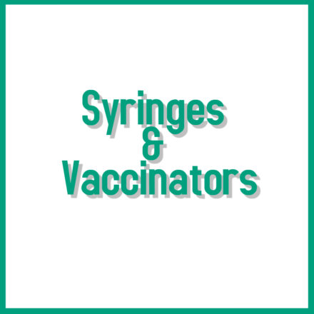 Syringes & Vaccinators